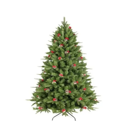Jelka sa šišarkama i bobicama 180cm - 240203