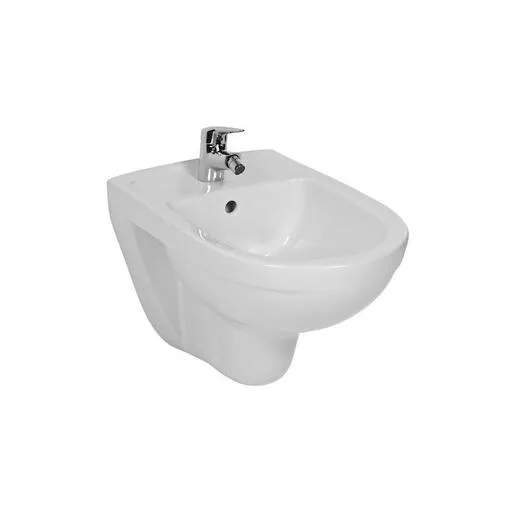 Jika Lyra Plus White bide konzolni 36x53x35 sa rupom za bateriju i sa prelivom 8.3038.1.000.302.1