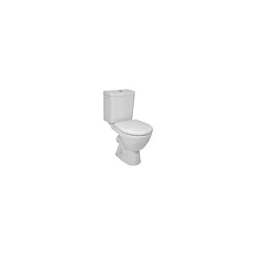 Jika Lyra Plus White monoblok sa odvodom u zid (baltik) i sa dovodom vode bočno 63x36x77 8.2638.6.000.241.1