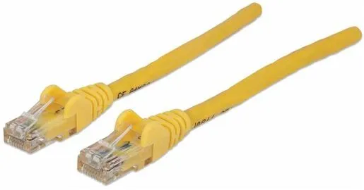 Kabl Intellinet Patch, Cat6 certified, U/UTP, 0.25m, žuti 738873