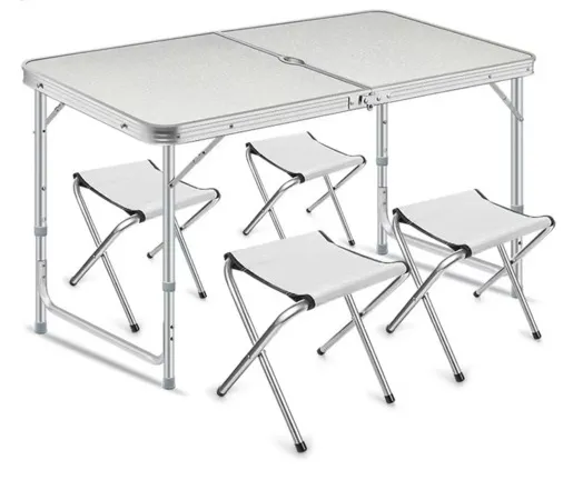 Kampersi Set sto + 4 stolice BOLSTOCAMPSET