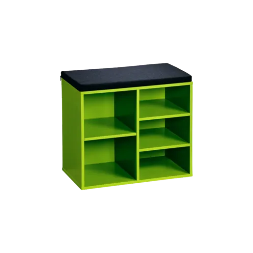 KESPER KSP15962 MINI CIPELARNIK ZELENI SA JASTUKOM ZA SEDENJE 51.5 x 48 x 29,5cm