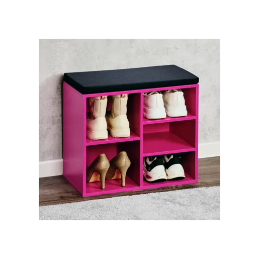 KESPER KSP15964 MINI CIPELARNIK ROZI SA JASTUKOM ZA SEDENJE 51.5 x 48 x 29,5 cm