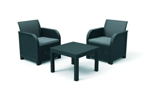 Keter Balkonski set Rosalie, grafit  CU 249588
