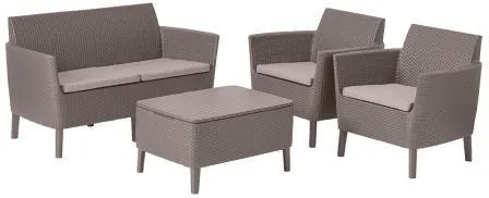 Keter Baštenski set Salemo, kapućino  CU 253221