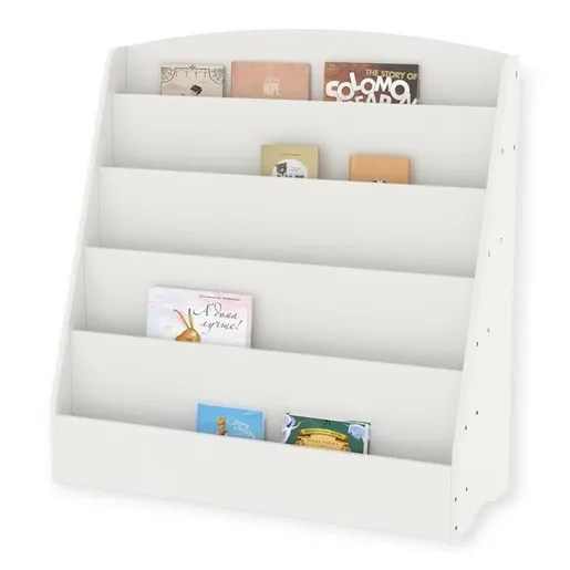 KINDER HOME decija polica za knjige i igracke bela JVTR-3241