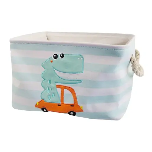 KINDER HOME Sklopiva kutija za odlaganje igračaka i odeće plava GH-KK01