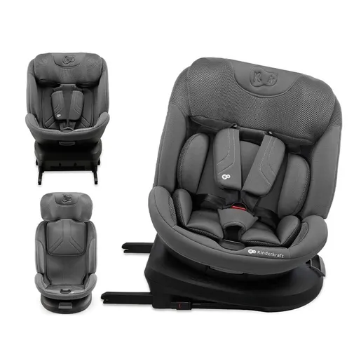 Kinderkraft Auto sedište xpedition3 i-size 40-150cm grey KCXPED03GRY0000