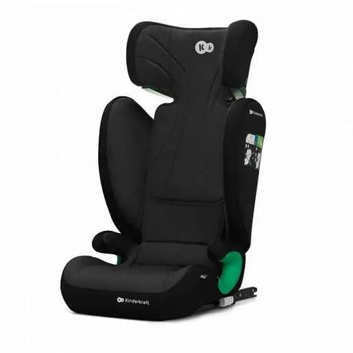 Kinderkraft Autosediste Junior Fix I-Size 100-150Cm Graphite Black KCJUFI20BLK0000