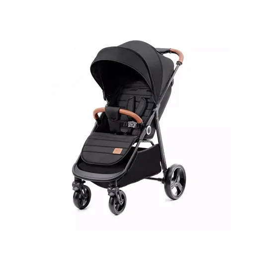 Kinderkraft dečija kolica GRANDE PLUS BLACK (KSGRAN00BLK0000)