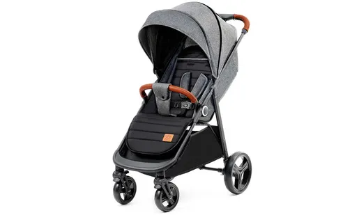 Kinderkraft dečija kolica GRANDE PLUS GREY (KSGRAN00GRY0000)
