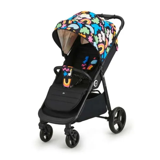 Kinderkraft Grande plus kolica za bebe happy shapes KSGRAN00HAP0000