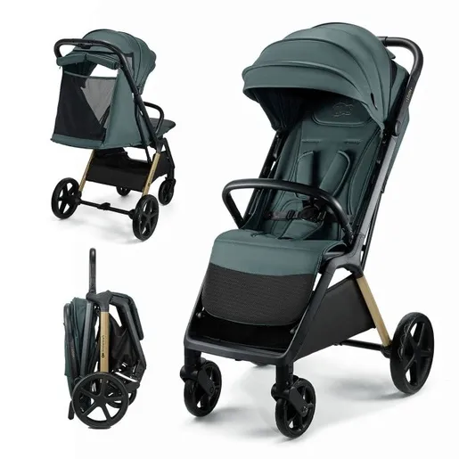 Kinderkraft kolica za bebe loom jade green KSLOOM00GRE00