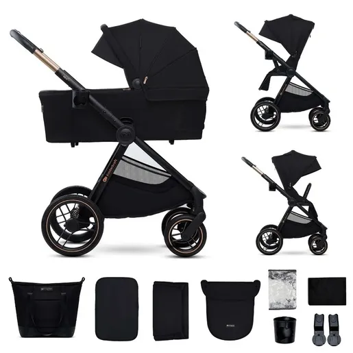 Kinderkraft kolica za bebe set 2u1 nea 2 midnight black KSNEA002BLK20