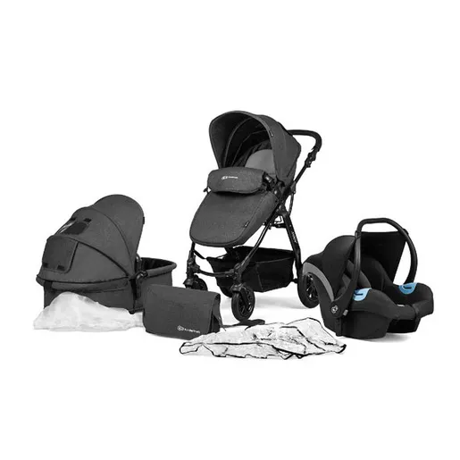 Kinderkraft moov kolica za bebe 3u1 black KSMOOV00BLK300I