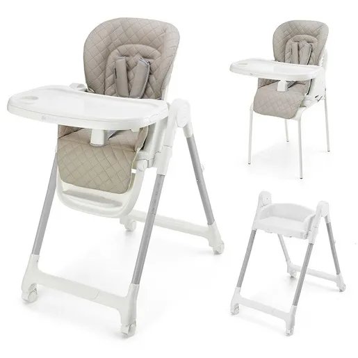 Kinderkraft stolica za hranjenje TULO beige KHTULO00BEG0000