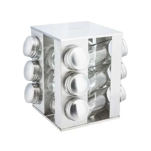 KINGHOFF KH4008 STALAK ZA ZAČINE SA 12 TEGLICA