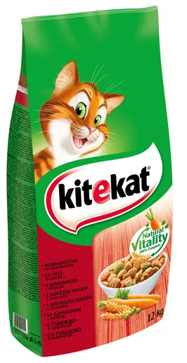 Kitekat briketi, govedina i povrce 12kg