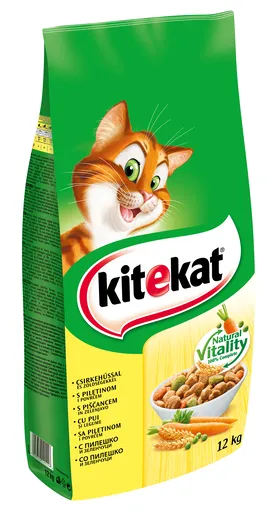Kitekat briketi, piletina i povrce 12kg