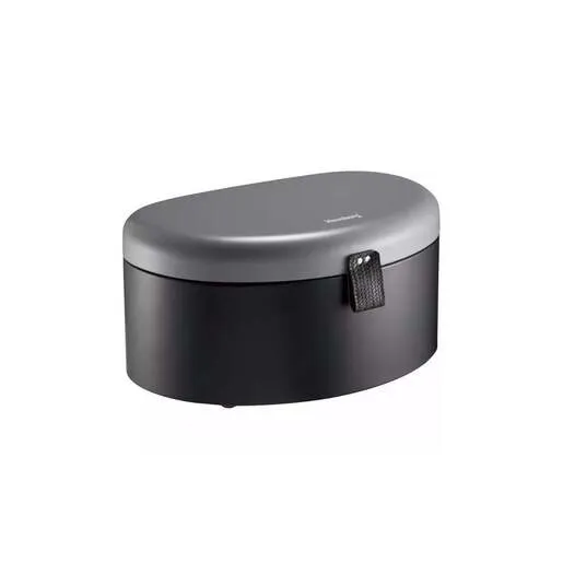 Klausberg KB7576 Kutija za hleb crno siva metalna