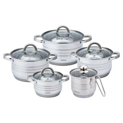 Klausberg KB7696 Set šerpi inox 16/18/20/24/14