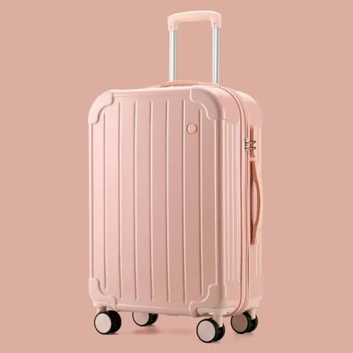 Kofer Wide Stripe roze EL 26