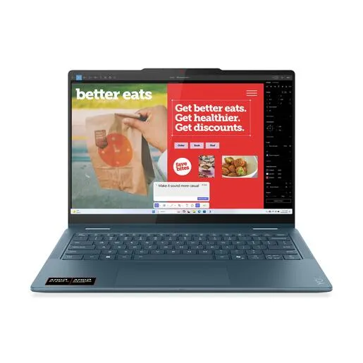 Laptop LENOVO Yoga 7 2in1 14AKP10 83JR0028YA, 14 WUXGA OLED, AMD Ryzen AI 5-340, 24GB RAM, 1TB SSD, DOS