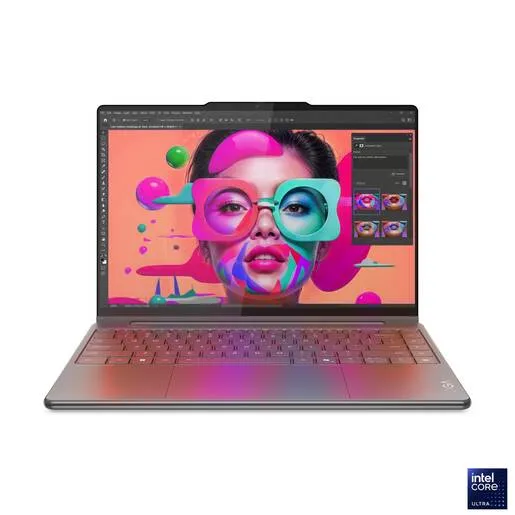 Laptop LENOVO Yoga 9 14ILL10 83LC001XYA, 14 2.8K OLED, Intel Core Ultra 7 258V, 32GB RAM, 1TB SSD, Windows 11 Pro