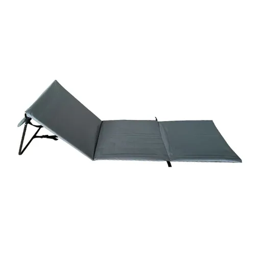 Ležaljka sklopiva za plažu 150x52cm - siva