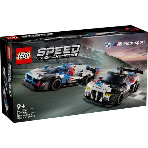 LEGO 76922 Trkački automobili BMW M4 GT3 i BMW M Hybrid V8 76922