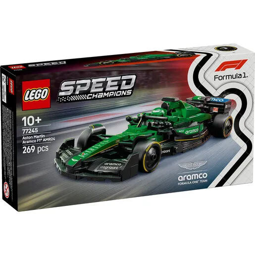 LEGO Aston Martin Aramco F1® AMR24 formula 77245