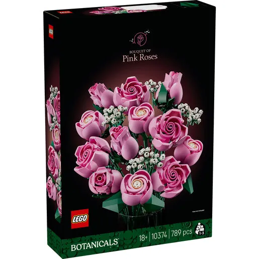 LEGO Buket ružičastih ruža 10374