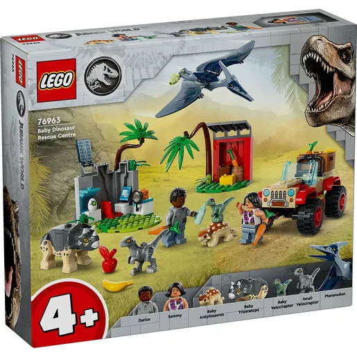 LEGO Centar za spasavanje beba dinosaurusa 76963