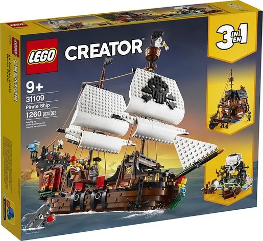 LEGO Creator 31109 gusarski brod