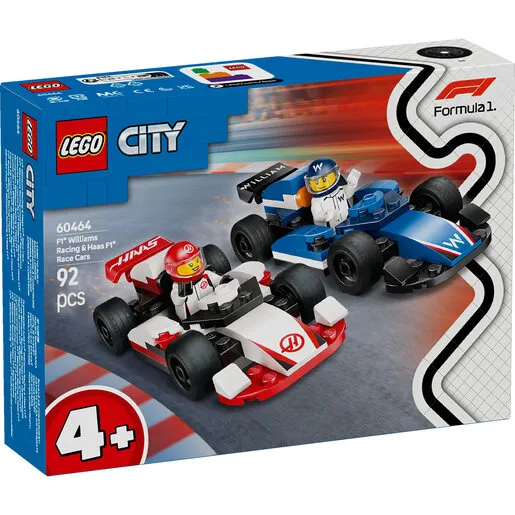 LEGO F1® Williams Racing i Haas F1® formule 60464