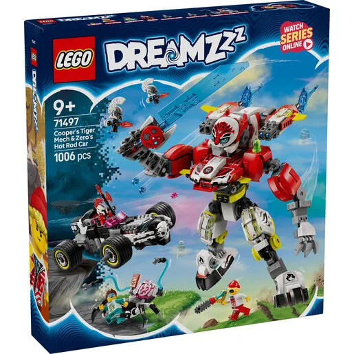 LEGO Kuperov tigar-mek i Zirov hot rod 71497
