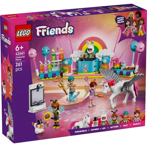 LEGO Maskenbal s jednorogom i vilom 42661