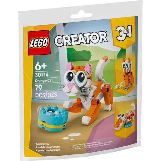 LEGO Narandžasta mačka 30714