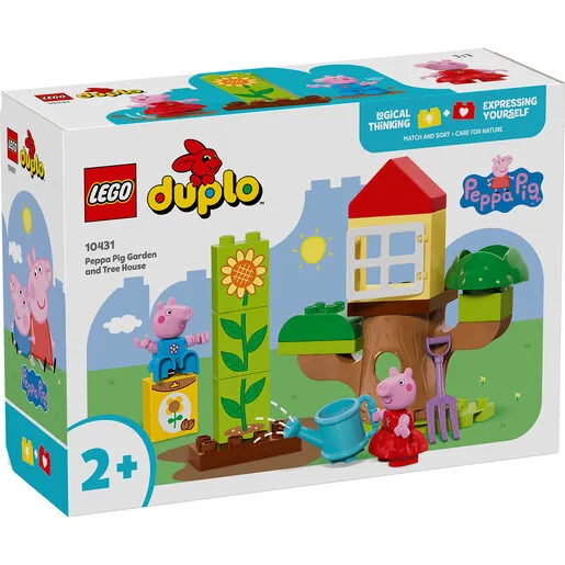 LEGO Pepa Prase i bašta sa kućicom na drvetu 10431
