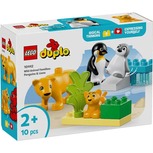 LEGO Porodice divljih životinja: pingvini i lavovi 10442