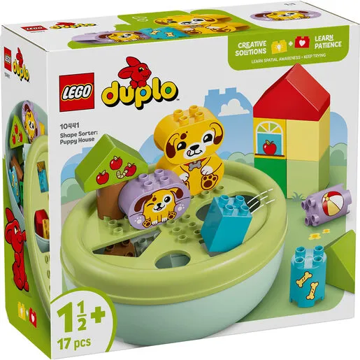 LEGO Razvrstavanje po oblicima: Kućica za kuce 10441