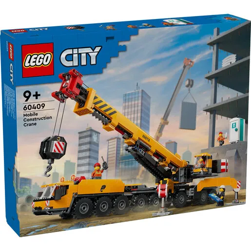 LEGO Žuti mobilni građevinski kran 60409