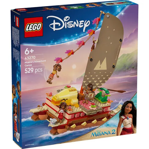 LEGO Vajanin kanu za avanturu 43270