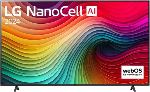 LG NanoCell AI TV 86NANO81T3A, 4K Ultra HD, WebOS Smart TV, α8 AI Processor 4K Gen7, HDR10 Pro, 4K Upscaling, AI Sound Pro, FILMMAKER Mode, Magic Remote