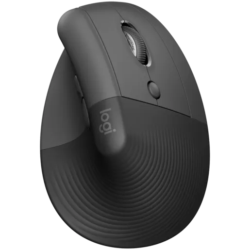 LOGITECH Lift Bluetooth Vertical Ergonomic Mouse - GRAPHITE/BLACK