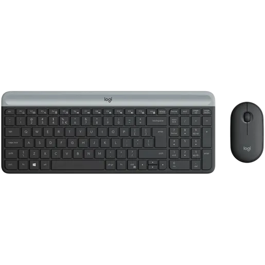 LOGITECH MK470 Slim Wireless Combo - GRAPHITE - US INT'L