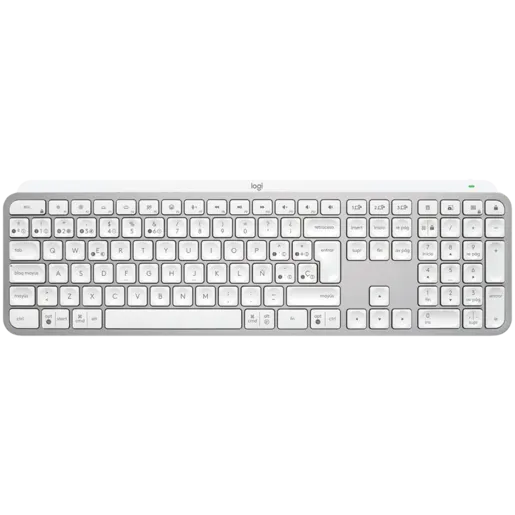 LOGITECH MX Keys S Bluetooth Illuminated Keyboard - PALE GREY - US INT'L