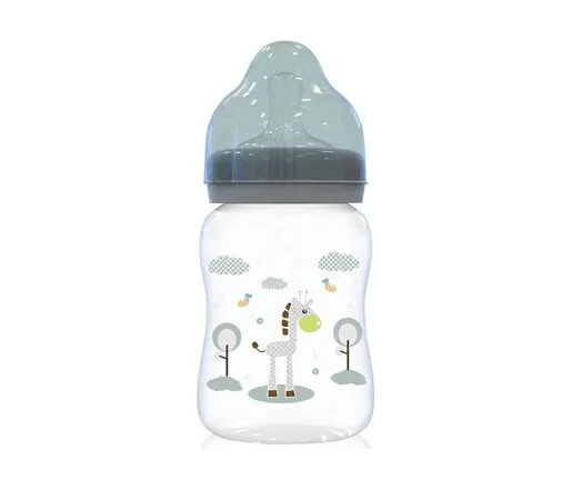 Lorelli flašica Wide Neck ANIMALS Mint Green 250ml (10200710004)