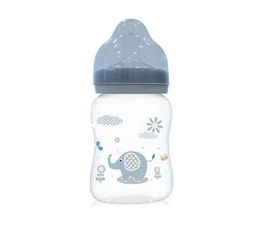 Lorelli flašica Wide Neck ANIMALS Moonlight Blue 250ml (10200710001)