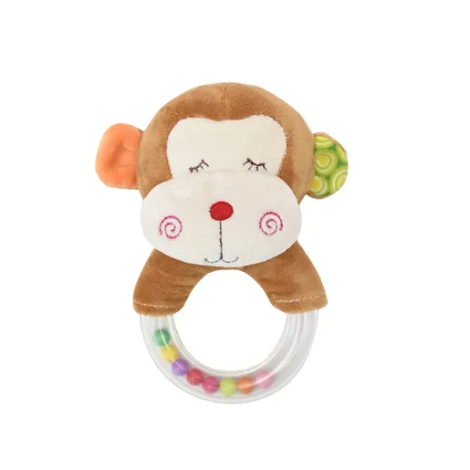 Lorelli plišana zvečka RING MAJMUNČE (10191360002)